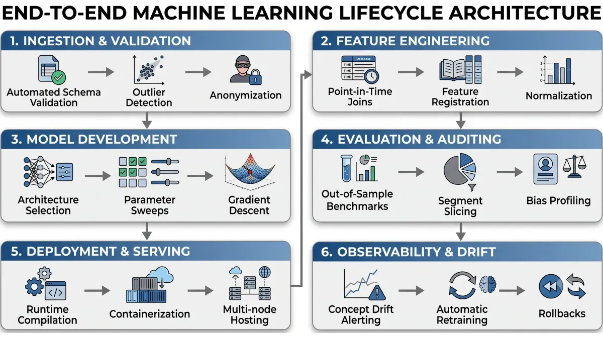 End-To-End Machine Learning Lifecycle Architecture